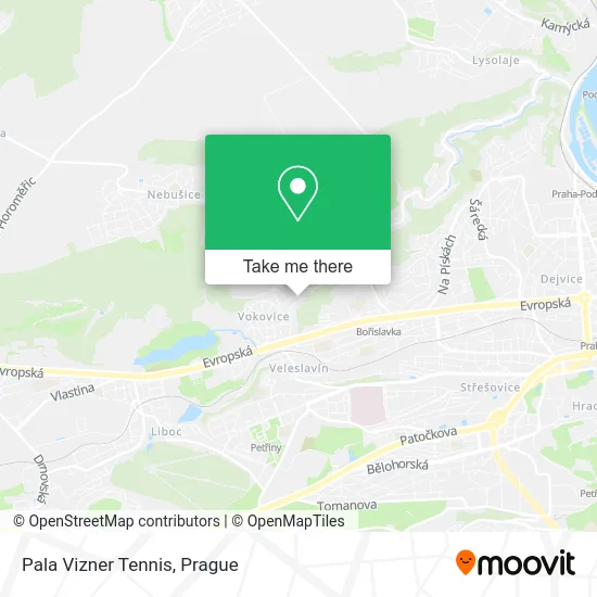 Карта Pala Vizner Tennis