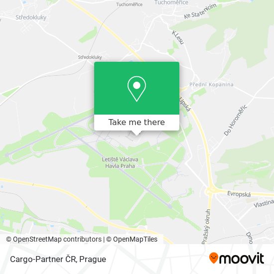Cargo-Partner ČR map