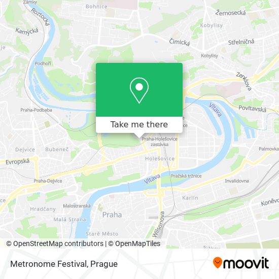 Metronome Festival map