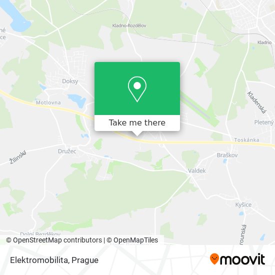 Elektromobilita map