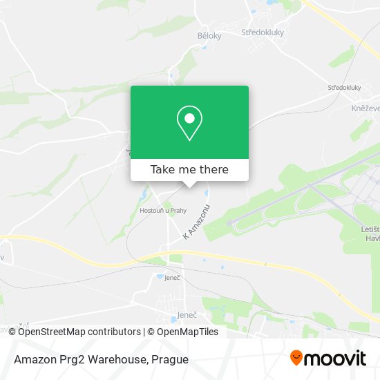 Amazon Prg2 Warehouse map
