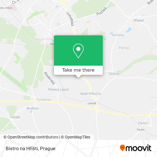 Bistro na Hřišti map