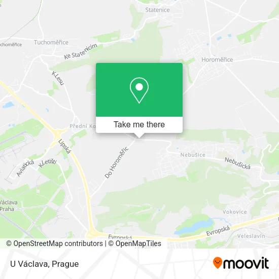 Карта U Václava