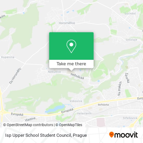Isp Upper School Student Council map