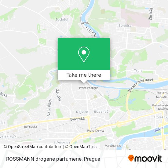 ROSSMANN drogerie parfumerie map