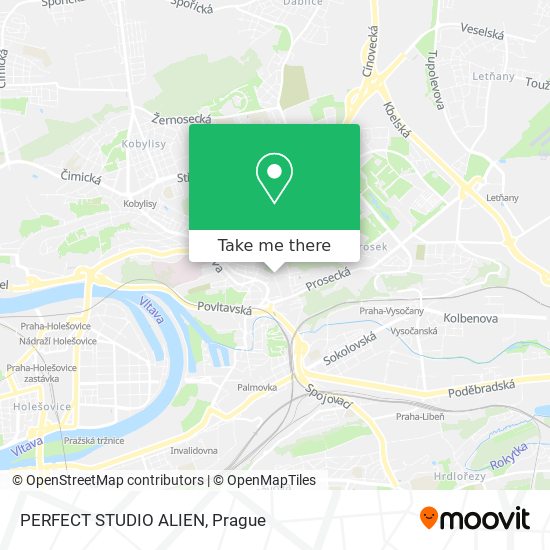 PERFECT STUDIO ALIEN map