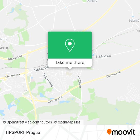 TIPSPORT map