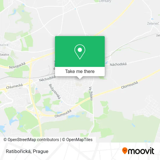 Карта Ratibořická