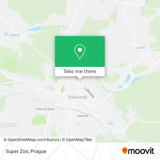 Карта Super Zoo