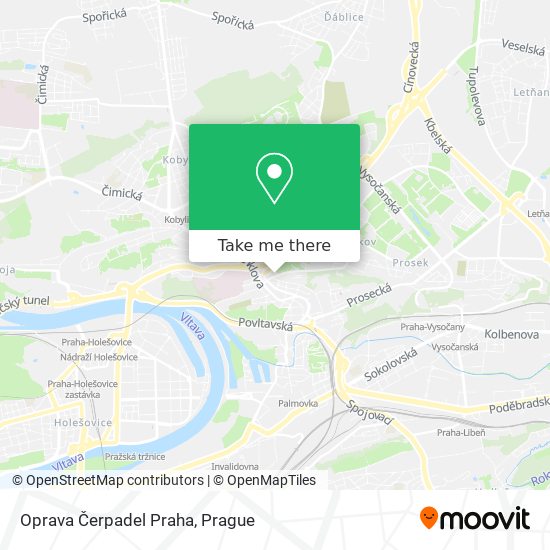 Oprava Čerpadel Praha map