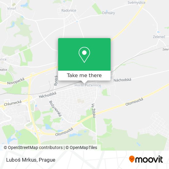 Luboš Mrkus map