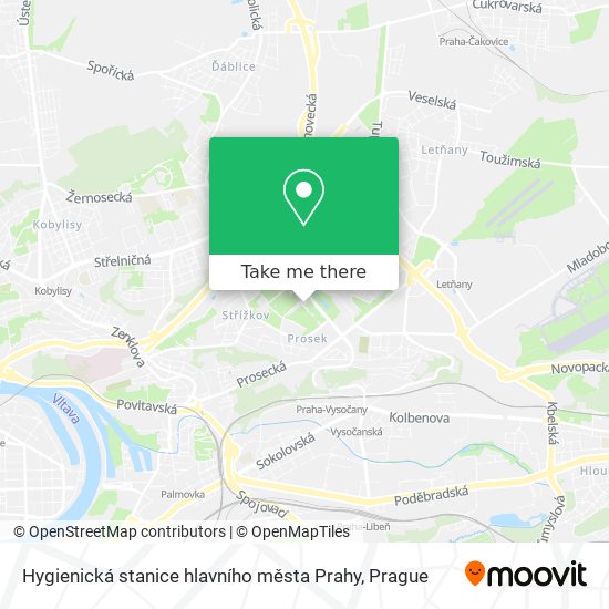 Hygienická stanice hlavního města Prahy map