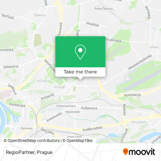 Карта RegioPartner