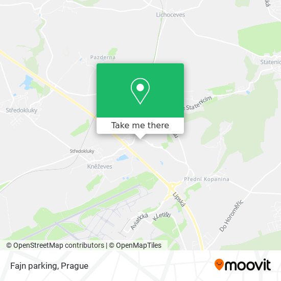 Fajn parking map