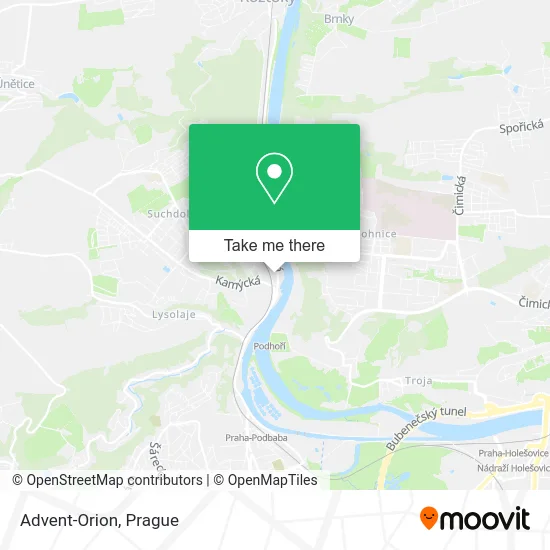 Карта Advent-Orion