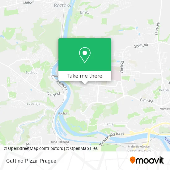 Карта Gattino-Pizza