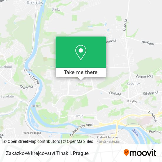 Карта Zakázkové krejčovství Tinakli