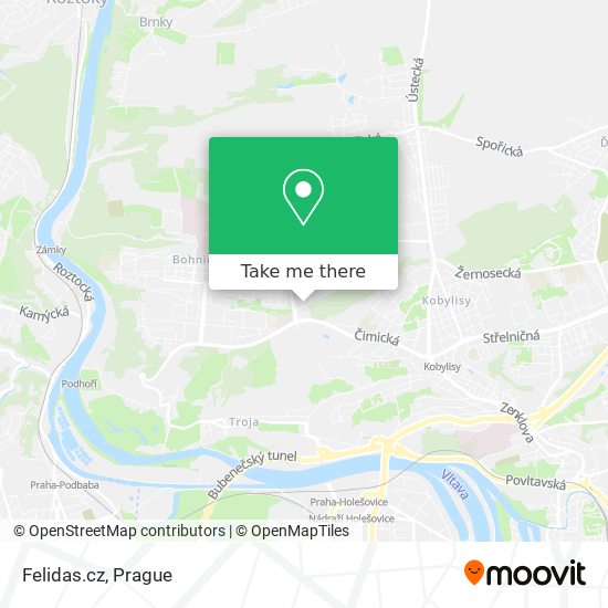 Felidas.cz map