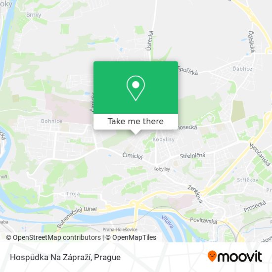 Hospůdka Na Zápraží map