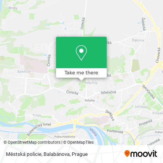 Městská policie, Balabánova map