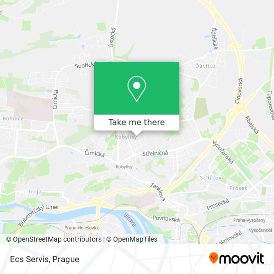 Ecs Servis map