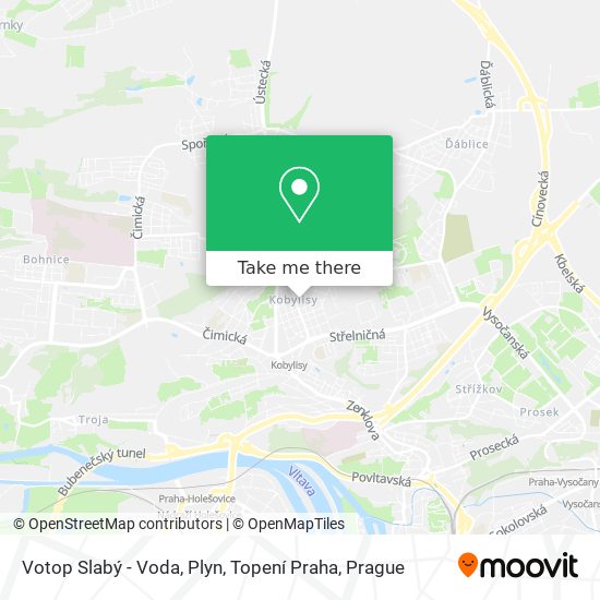 Votop Slabý - Voda, Plyn, Topení Praha map