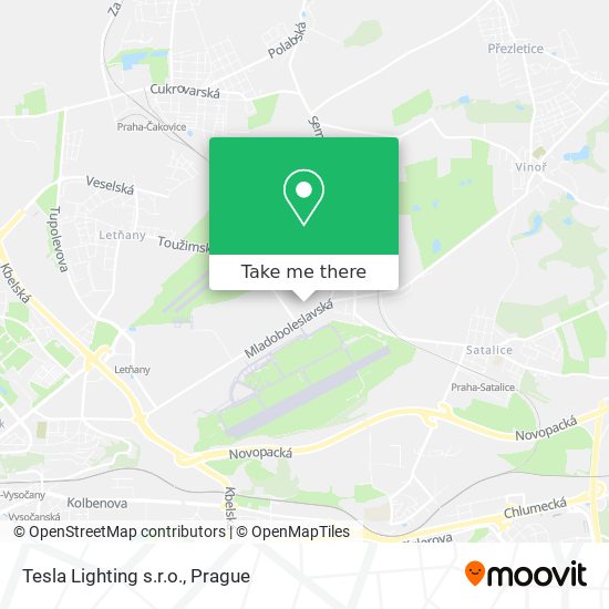 Tesla Lighting s.r.o. map