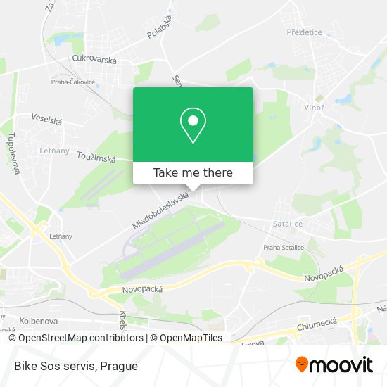 Bike Sos servis map