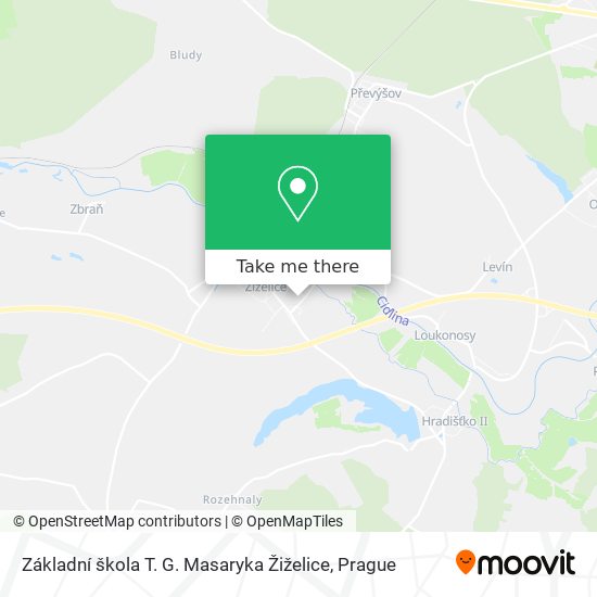 Základní škola T. G. Masaryka Žiželice map