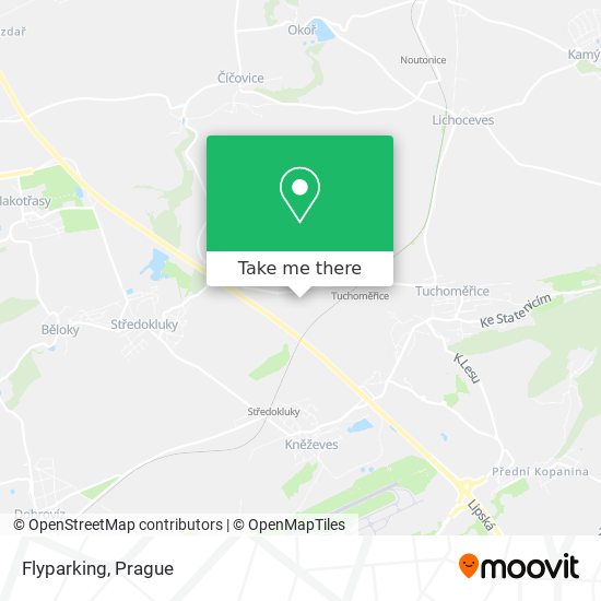 Flyparking map