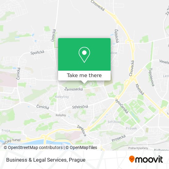 Business & Legal Services map