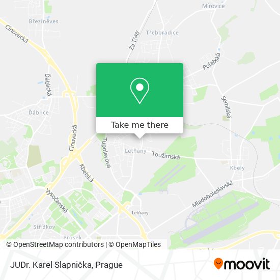 JUDr. Karel Slapnička map