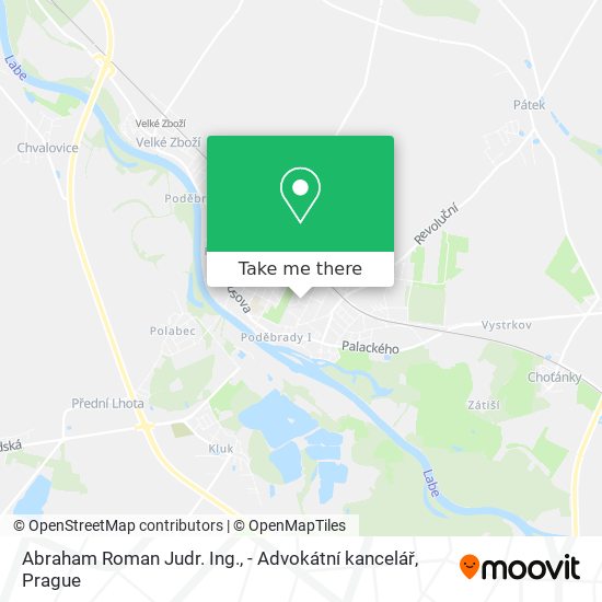 Abraham Roman Judr. Ing., - Advokátní kancelář map