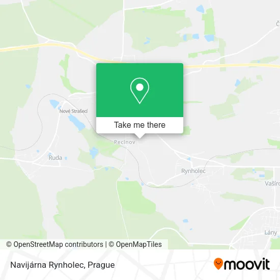 Карта Navijárna Rynholec