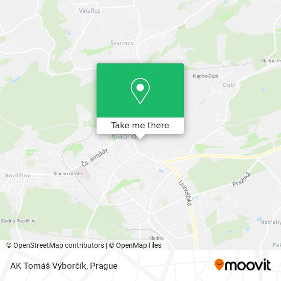 AK Tomáš Výborčík map
