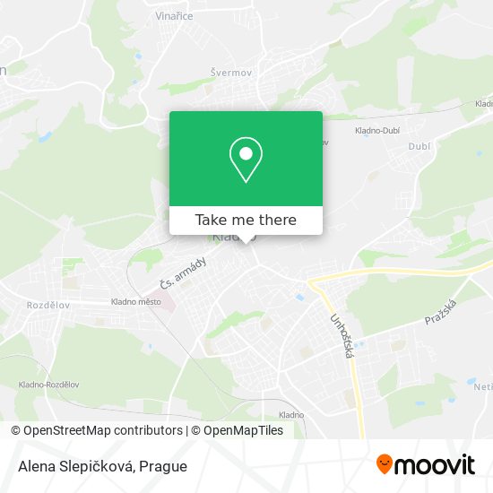 Alena Slepičková map