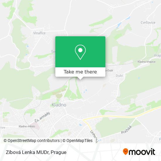 Zíbová Lenka MUDr map