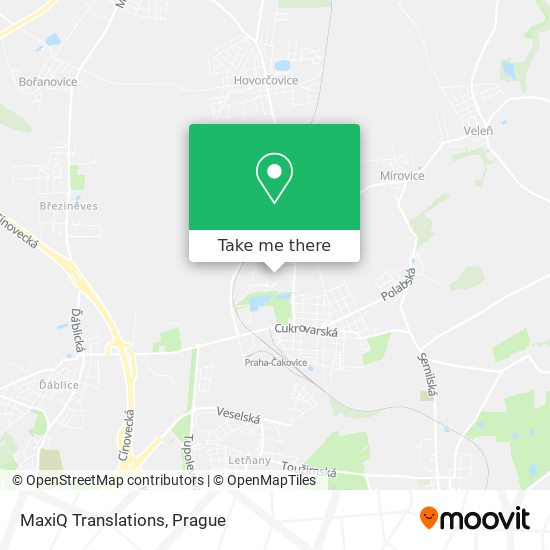 MaxiQ Translations map