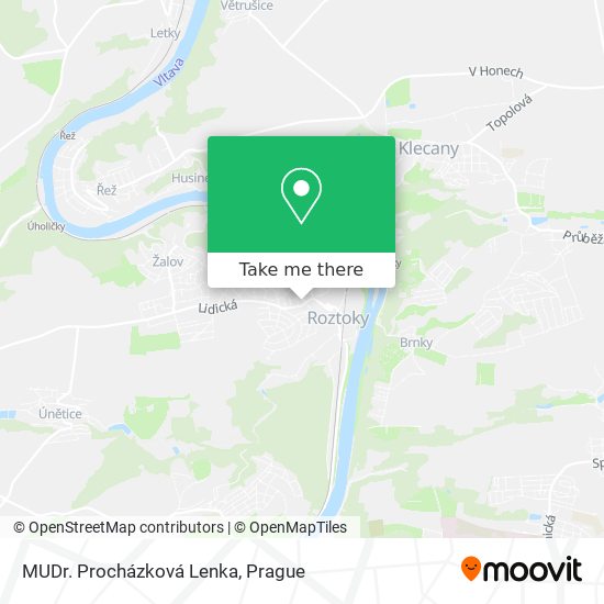 MUDr. Procházková Lenka map