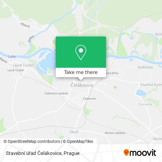 Stavební úřad Čelákovice map