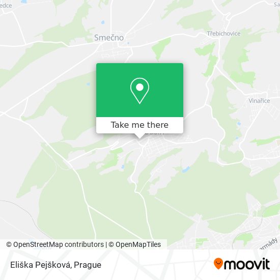 Eliška Pejšková map