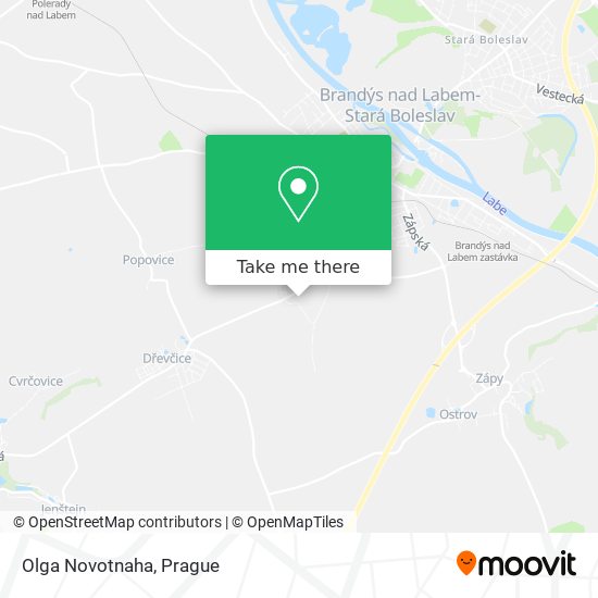 Карта Olga Novotnaha