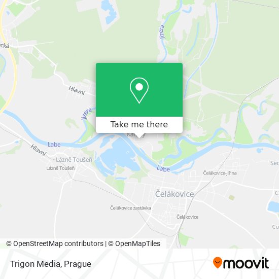 Trigon Media map