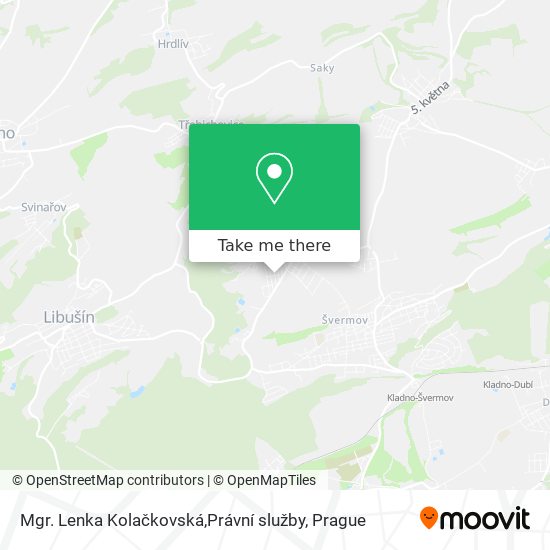 Mgr. Lenka Kolačkovská,Právní služby map