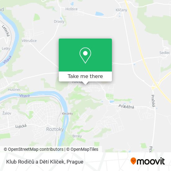 Klub Rodičů a Dětí Klíček map