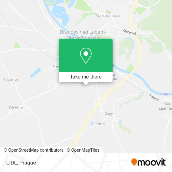LIDL map
