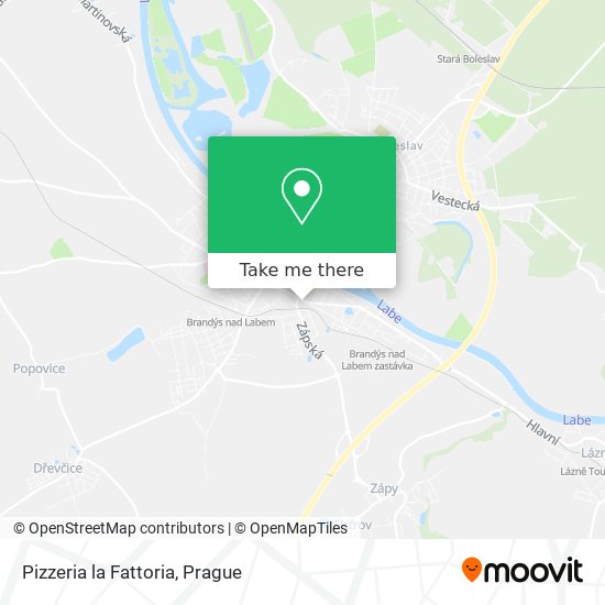 Pizzeria la Fattoria map