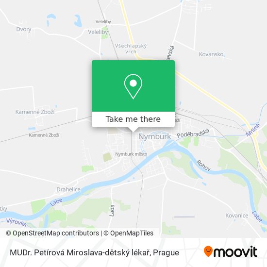 MUDr. Petírová Miroslava-dětský lékař map