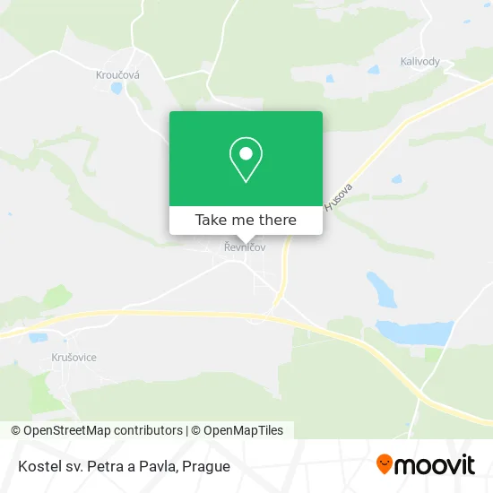 Карта Kostel sv. Petra a Pavla