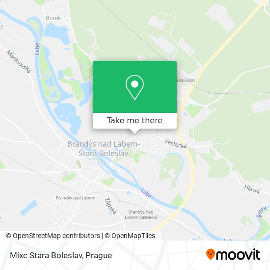 Mixc Stara Boleslav map